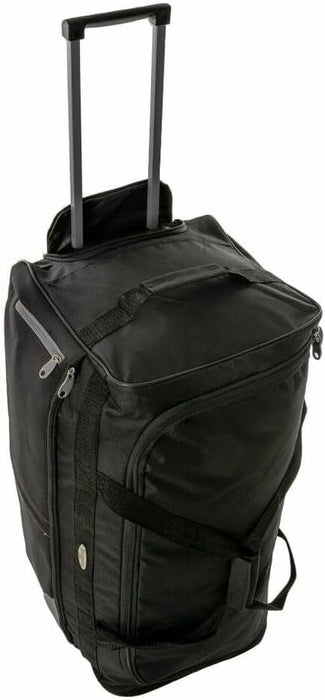 Large Travel Luggage Wheeled Bag Trolley Holdall Duffel Gym Sports Suitcase