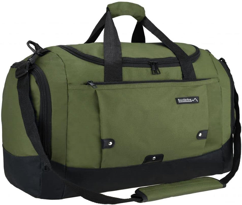 Borderline Travel Holdall 43CM Travel Bag for Luggage Gym Sports, Lightweight Travel Bag, Water Repellent