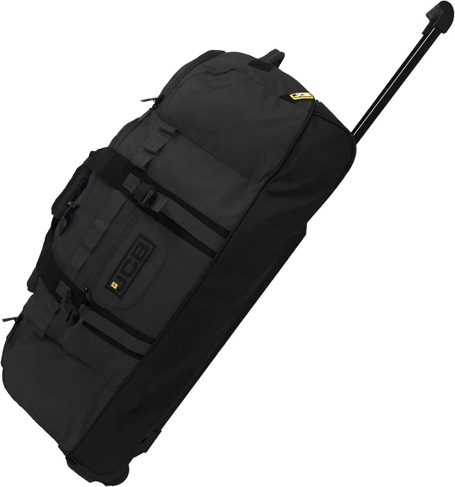 JCB - Duffle Bag - Water-Resistant Pu Base - 1,000 Denier Polyester - Ideal Gym, Travel Or Overnight Bag