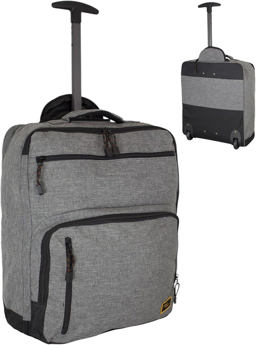EasyJet Underseat Cabin Bag 45x36x20cm โ Wheeled Travel Holdall with Trolley Handle โ Lightweight Soft Shell Carry On Luggage โ Fits EasyJet Free Bag Allowance
