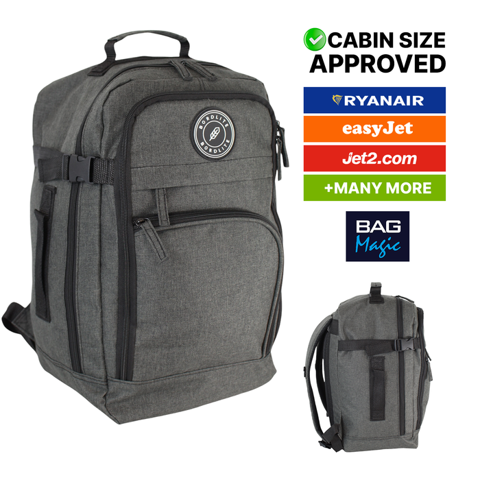RyanAir Approved 40x20x25cm Underseat Backpack - Cabin Rucksack