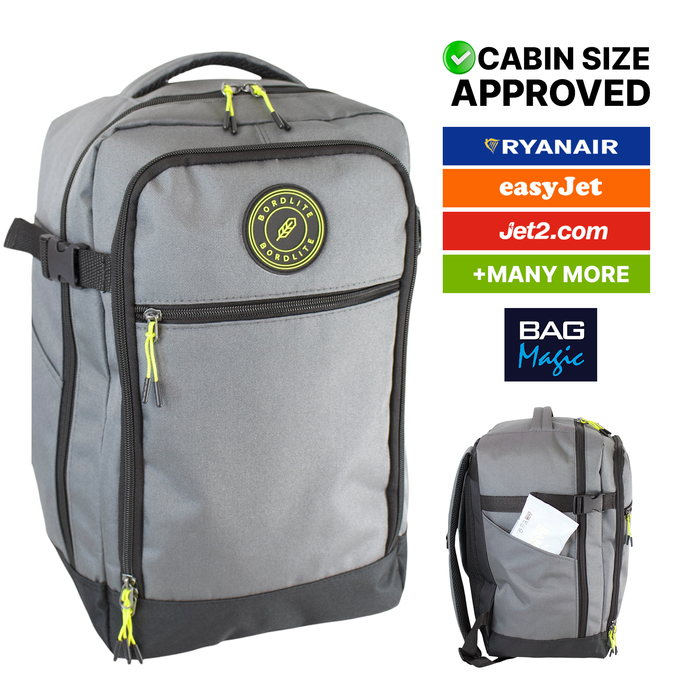 RYANAIR 40x20x25cm Underseat Backpack - Cabin Approved Rucksack - Avoid Fees