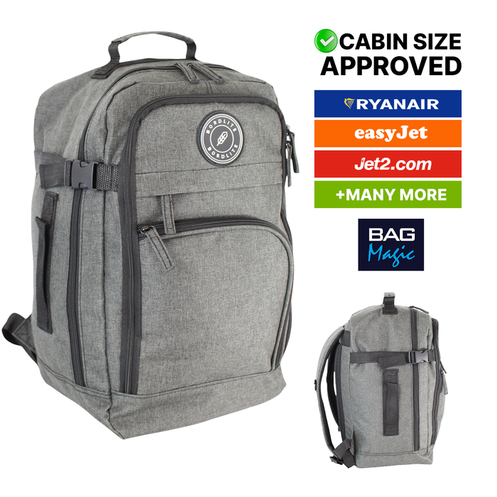 RyanAir Approved 40x20x25cm Underseat Backpack - Cabin Rucksack