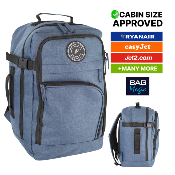 RyanAir Approved 40x20x25cm Underseat Backpack - Cabin Rucksack