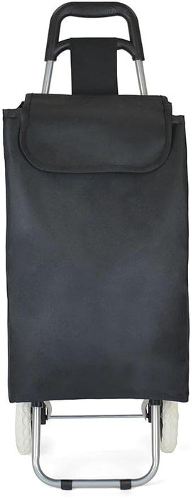 Borderline 40L Lightweight Shopping Trolley, Easy Storage with 2 Wheels