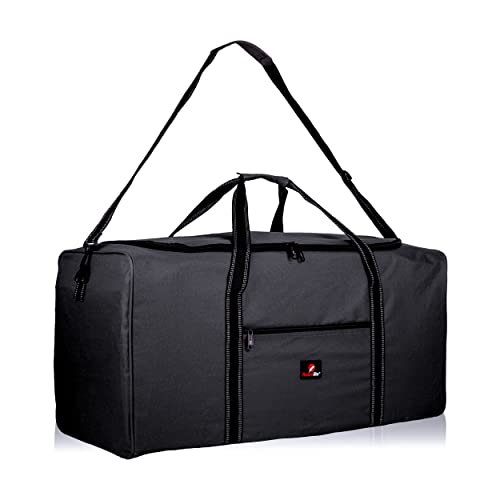 Roamlite Extra Large Holdalls, 2-XL Very Big Cargo Duffel Bag 20 Inch- Black, Gey, Navy blue