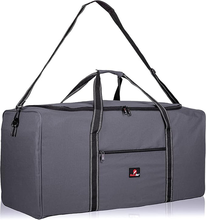 Roamlite Extra Large Holdalls, 2-XL Very Big Cargo Duffel Bag 20 Inch- Black, Gey, Navy blue