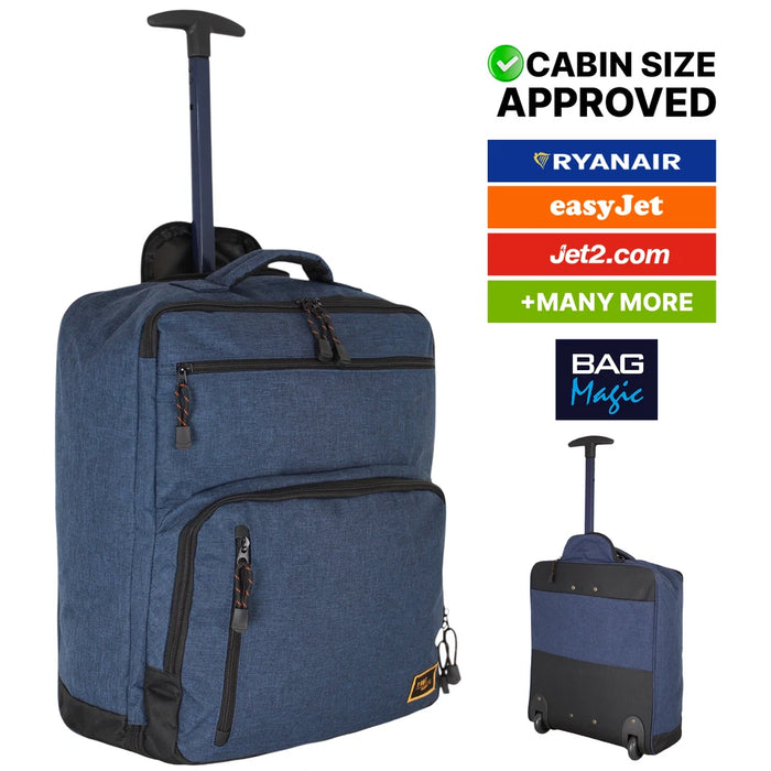 EasyJet Underseat Cabin Bag 45x36x20cm โ Lightweight Soft Shell Carry On โ Fits EasyJet Free Bag Allowance
