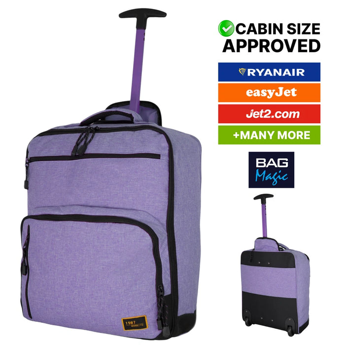EasyJet Underseat Cabin Bag 45x36x20cm โ Lightweight Soft Shell Carry On โ Fits EasyJet Free Bag Allowance