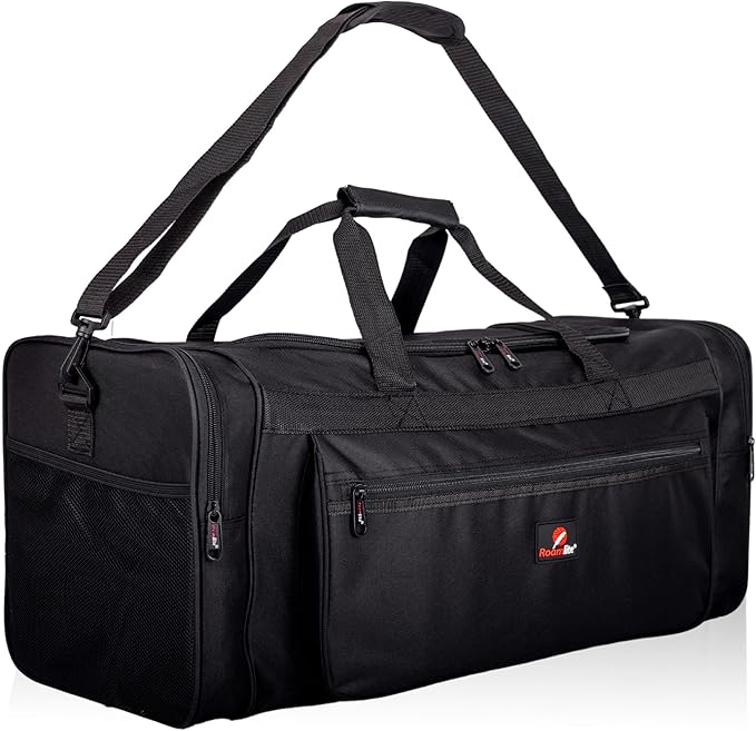 Roamlite Duffle Bag Spacious & Strong Holdall for Sports, Travel & Overnight Use of Large , Medium & Small Sizes