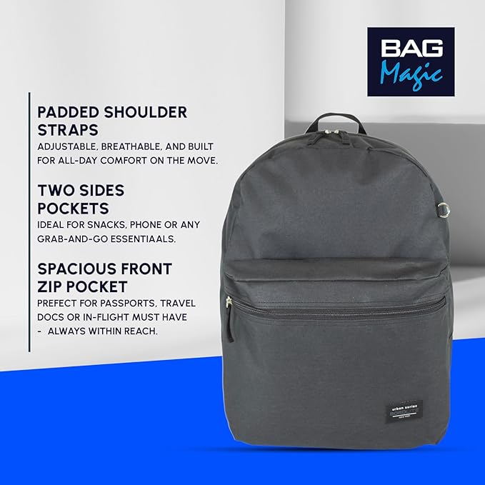 Bordlite 40x30x20cm Underseat Cabin Backpack | Fits Ryanair Free Onboard Bag