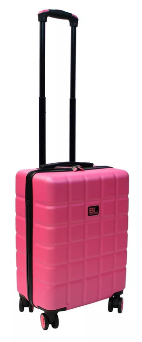 Bordlite Lightweight Hard Shell ABS Suitcase +  360° Easy-Spinner Wheels
