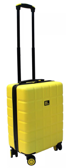 Bordlite Lightweight Hard Shell ABS Suitcase +  360° Easy-Spinner Wheels