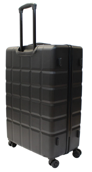 Bordlite Lightweight Hard Shell ABS Suitcase +  360° Easy-Spinner Wheels