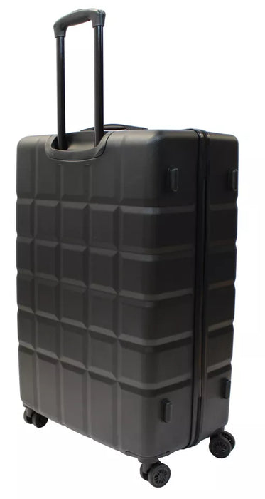 Bordlite Lightweight Hard Shell ABS Suitcase +  360° Easy-Spinner Wheels