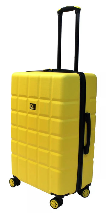 Bordlite Lightweight Hard Shell ABS Suitcase +  360° Easy-Spinner Wheels
