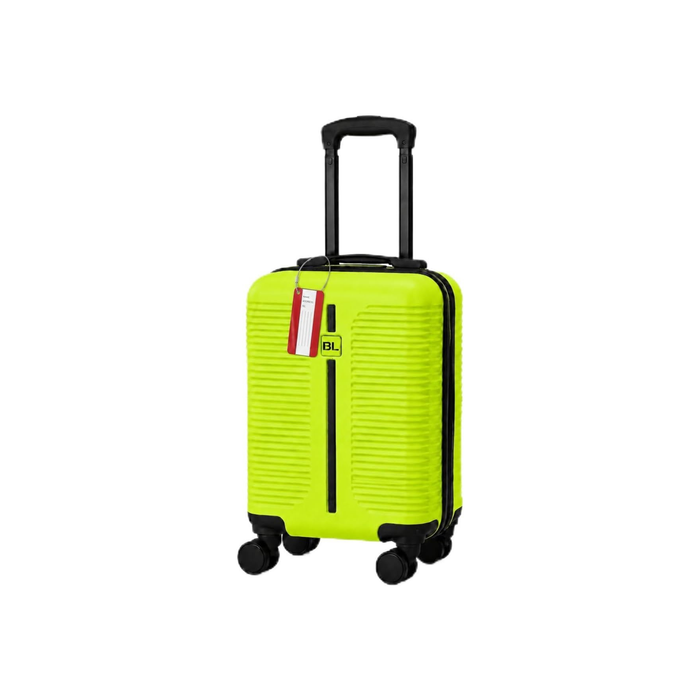 Bordlite Ryanair Cabin Suitcase 40x30x20cm – Lightweight 1.96kg Hard Shell Underseat Carry On Trolley Bag with Removable Wheels & Free Luggage Tag, Small Hand Luggage for Air Travel