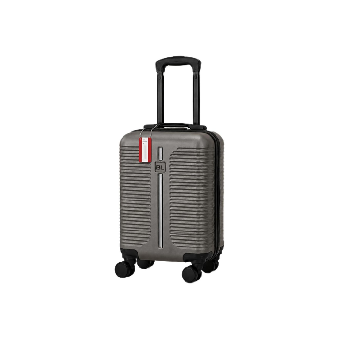 Bordlite Ryanair Cabin Suitcase 40x30x20cm – Lightweight 1.96kg Hard Shell Underseat Carry On Trolley Bag with Removable Wheels & Free Luggage Tag, Small Hand Luggage for Air Travel