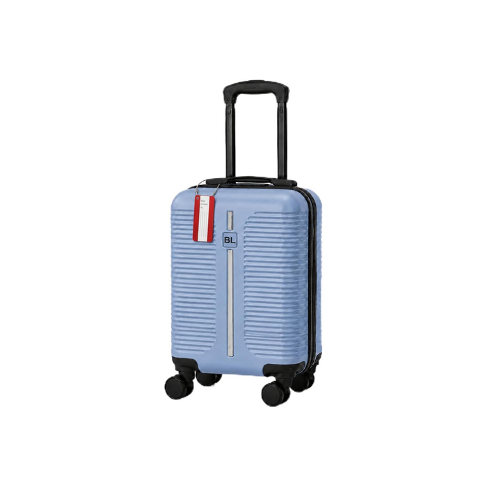 Bordlite Ryanair Cabin Suitcase 40x30x20cm – Lightweight 1.96kg Hard Shell Underseat Carry On Trolley Bag with Removable Wheels & Free Luggage Tag, Small Hand Luggage for Air Travel