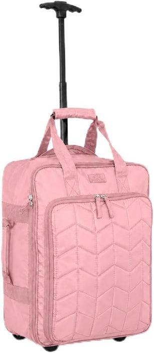 Bordlite EasyJet Underseat Cabin Bag 45x36x20cm - Wheeled Travel Holdall with Trolley Handle - Lightweight Polyester Soft Shell Carry On Luggage
