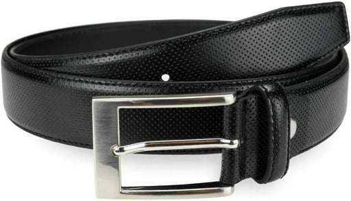 Ridgeback - Mens Suit Leather Lined Belt | Genuine Leather Lined Metal Buckle (XL)