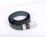 JCB - Casual Leather Belt - Designed with Zinc Alloy Buckle, Metal Keeper & Painted Edges - Leather Lined with PU Outer