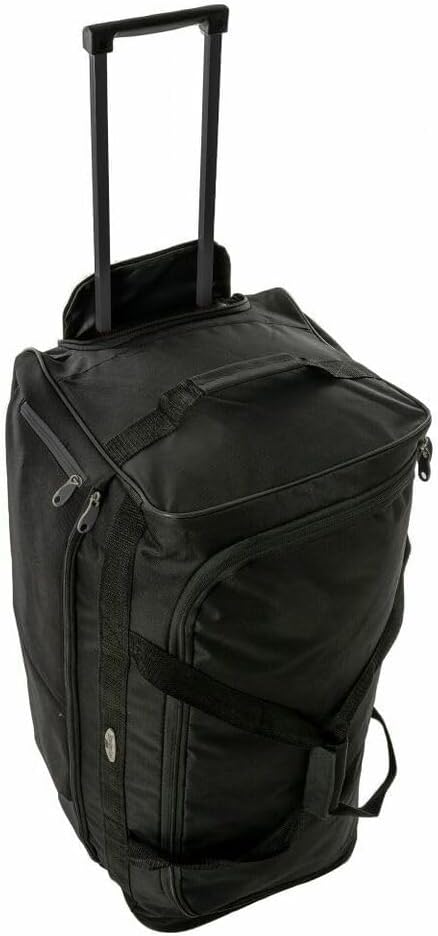 Large Travel Luggage Wheeled Bag Trolley Holdall Duffel Gym Sports Suitcase