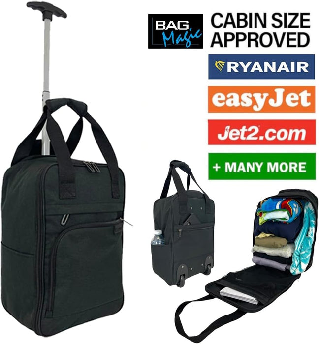 Bordlite Ryanair Approved Cabin Holdall on Wheels, 40x20x25cm