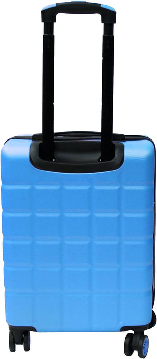 Colourful Lightweight Hard Shell ABS Suitcase 360 Degree Spinning Wheels - Quality Luggage