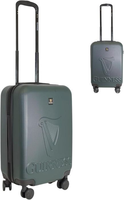 Guinness® ABS Suitcase – Lightweight Hard Shell Luggage with 360° Spinner Wheels
