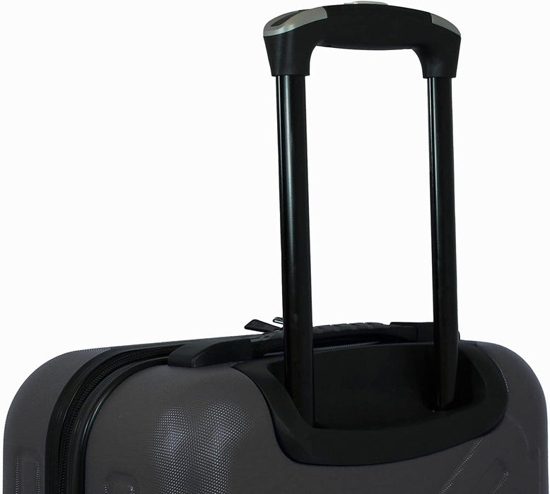 JCB - Lightweight Hard Shell Suitcase - 360 Degree Spinner Wheels - Made with ABS Polycarbonate Hard Shell - Flight Case - Luggage Bags for Travel