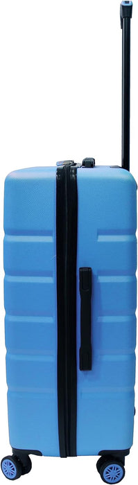 Colourful Lightweight Hard Shell ABS Suitcase 360 Degree Spinning Wheels - Quality Luggage