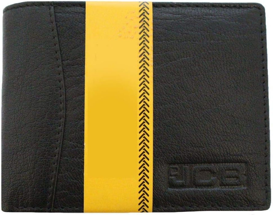 JCB - Classic Leather Wallet with RFID Protection Technology