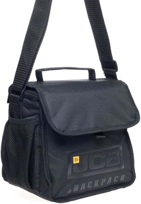 JCB - Adult Lunch Bag - Lunch Box - Men's Cooler Bag / Food Storage Bag - Thermal Lunch Box - Black Lunch Boxes - 9L Lunch Bag - Polyester Lunch Cool Bag