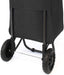 Lightweight Wheeled Shopping Trolley - Push Cart Luggage Bag with Wheels Easy Rolling Foldable Frame