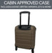 Bordlite Lightweight ABS Underseat Hard Cabin Suitcase - 45x36x20cm | Cabin Approved EasyJet, British Airways, Emirates, Virgin Atlantic & More