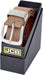 JCB - Casual Leather Belt - Designed with Zinc Alloy Buckle, Metal Keeper & Painted Edges - Leather Lined with PU Outer