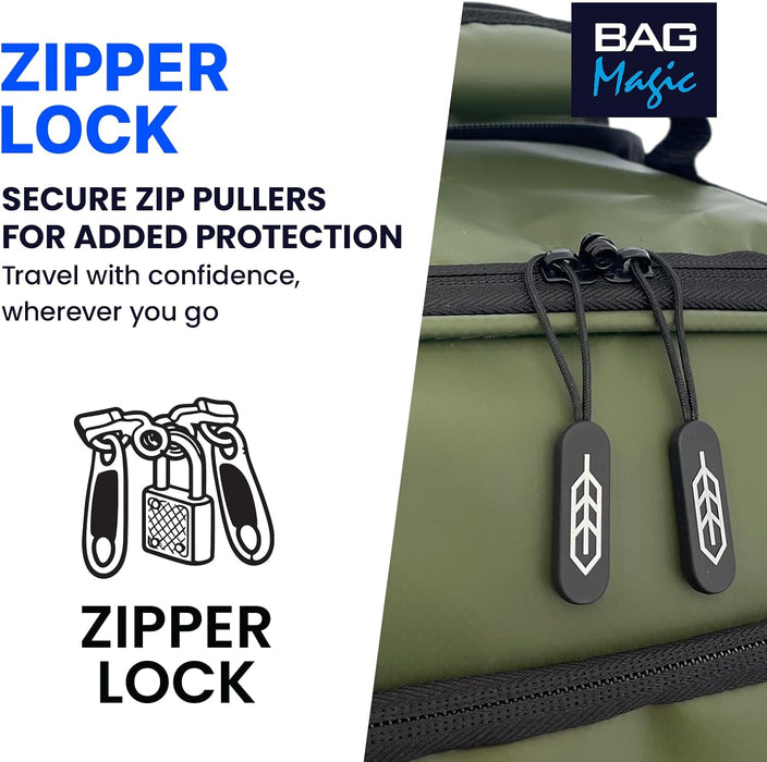 Bordlite® 3-Piece Wheeled Holdall Luggage Set – Underseat 16”, Cabin 20” & Check-in 24”