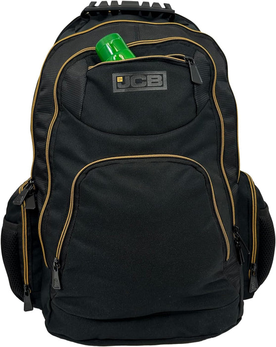 JCB Workmen’s Multi Pocket Backpack Rucksack - Padded 900D Polyester Travel Backpack For Me