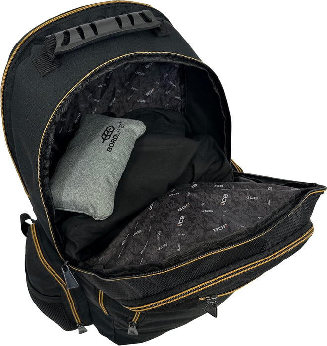 JCB Workmen’s Multi Pocket Backpack Rucksack - Padded 900D Polyester Travel Backpack For Me