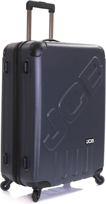 JCB - Lightweight Hard Shell Suitcase - 360 Degree Spinner Wheels - Made with ABS Polycarbonate Hard Shell - Flight Case - Luggage Bags for Travel