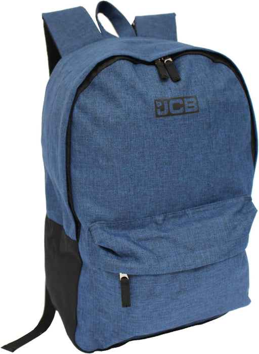 JCB - Lightweight Underseat Backpack - Unisex Backpack - Max. Capacity Of 25L - Polyester Twill Material - Double Zip Pullers - Padded Back Straps, Reinforced Hanging Loop