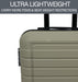 Bordlite Lightweight ABS Underseat Hard Cabin Suitcase - 45x36x20cm | Cabin Approved EasyJet, British Airways, Emirates, Virgin Atlantic & More