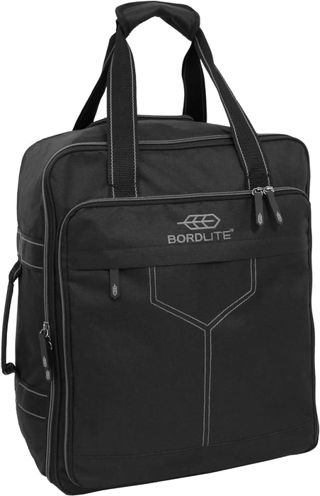 Bordlite Ryanair Approved Cabin Holdall on Wheels, Extendable Handle, Multi Pocket Travel Bag, Holdall Travel Bag Suitcase