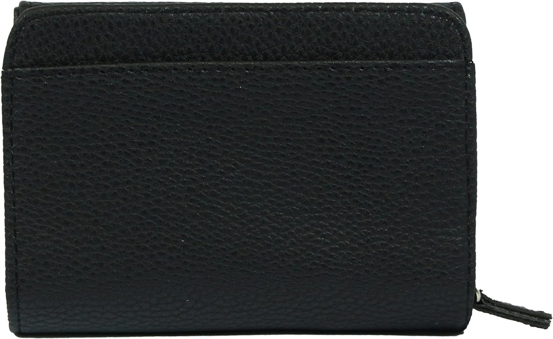 Ridgeback - Small Faux Leather Women’s Purse - Zipped Coin Purse 9 Credit Card Slots Note Holder