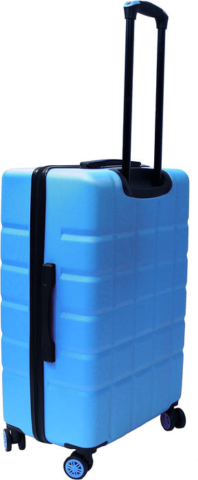 Colourful Lightweight Hard Shell ABS Suitcase 360 Degree Spinning Wheels - Quality Luggage