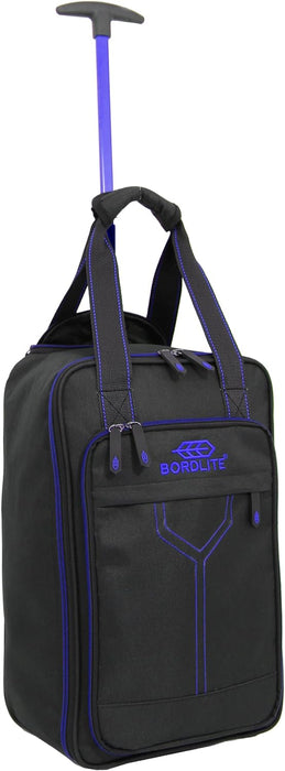 Bordlite Ryanair Approved Cabin Holdall on Wheels, Extendable Handle, Multi Pocket Travel Bag, Holdall Travel Bag Suitcase