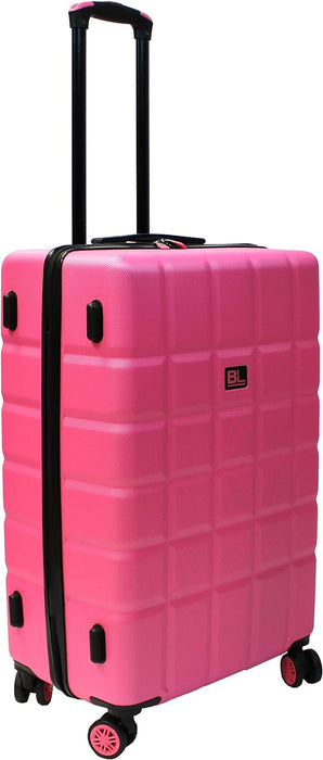 Colourful Lightweight Hard Shell ABS Suitcase 360 Degree Spinning Wheels - Quality Luggage