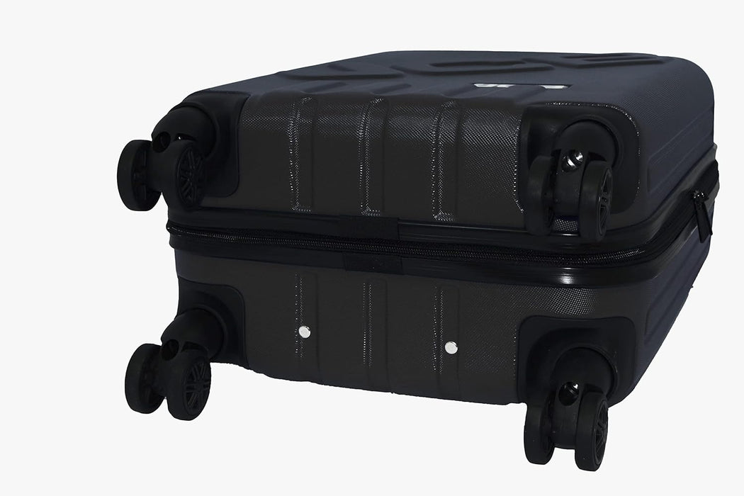 JCB - Lightweight Hard Shell Suitcase - 360 Degree Spinner Wheels - Made with ABS Polycarbonate Hard Shell - Flight Case - Luggage Bags for Travel