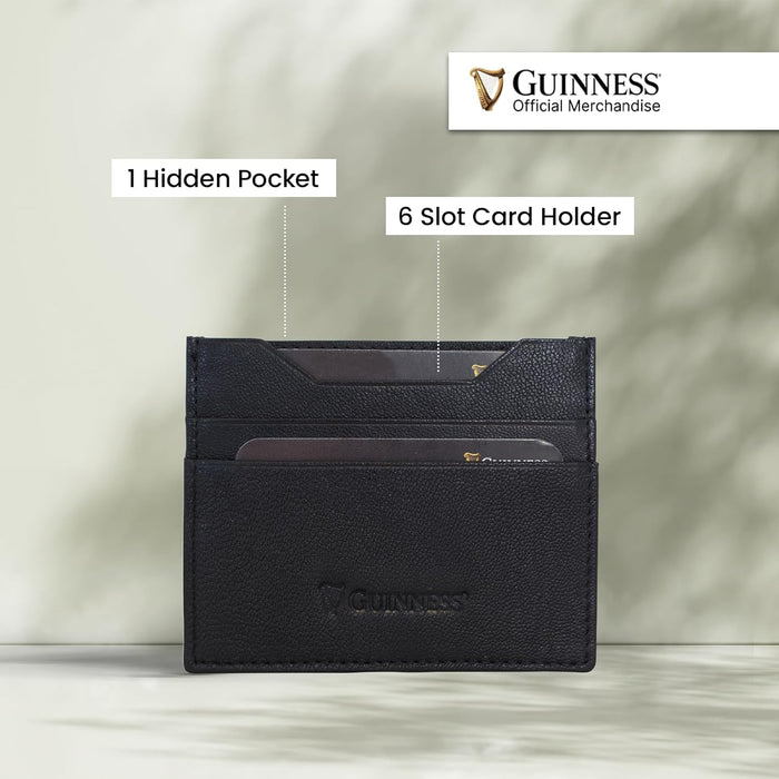 Guinness Official Men’s Genuine Leather RFID Blocking Wallets & Gift Sets